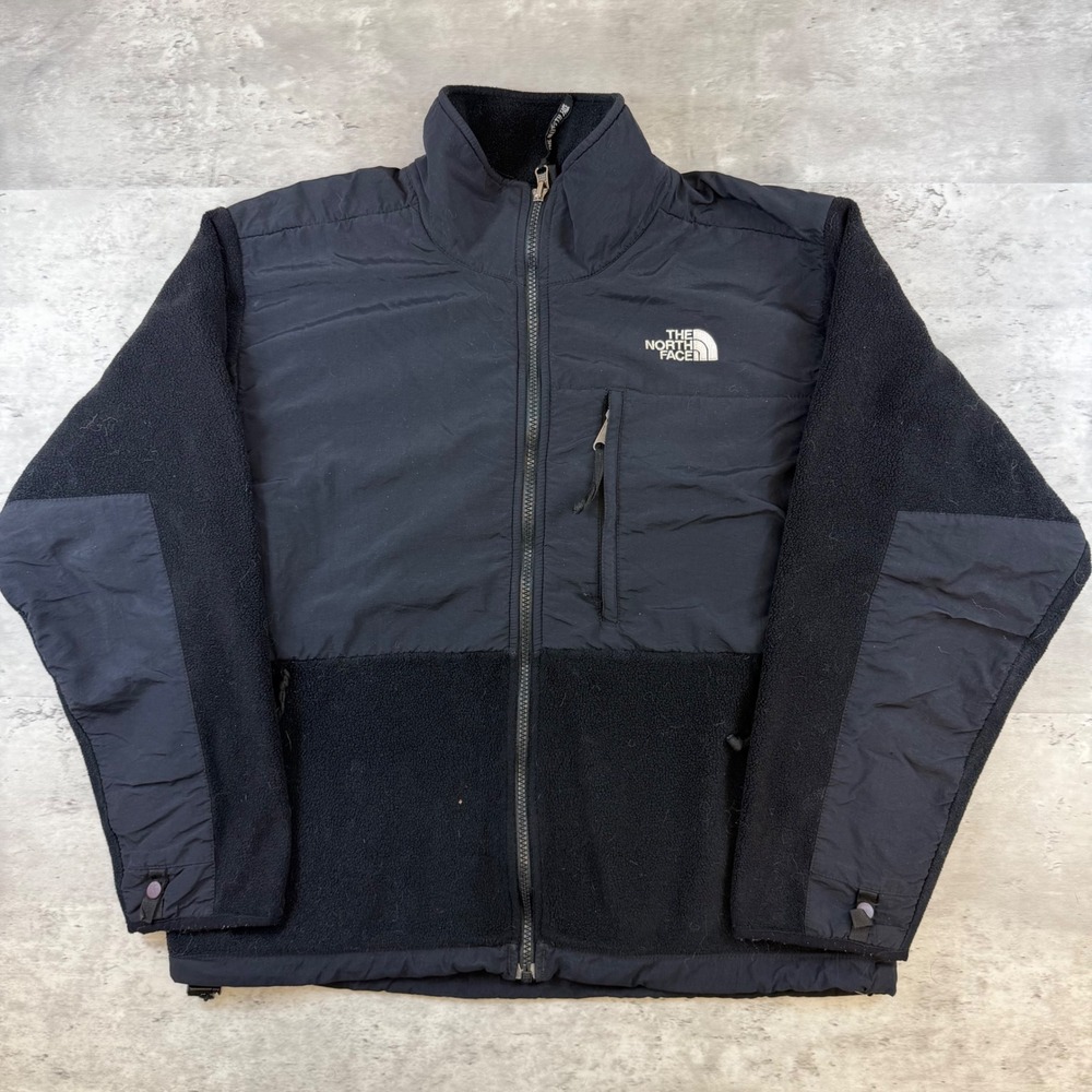 The‎ North Face Womens Denali Fleece Jacket Black Full Zip Size Medium M
